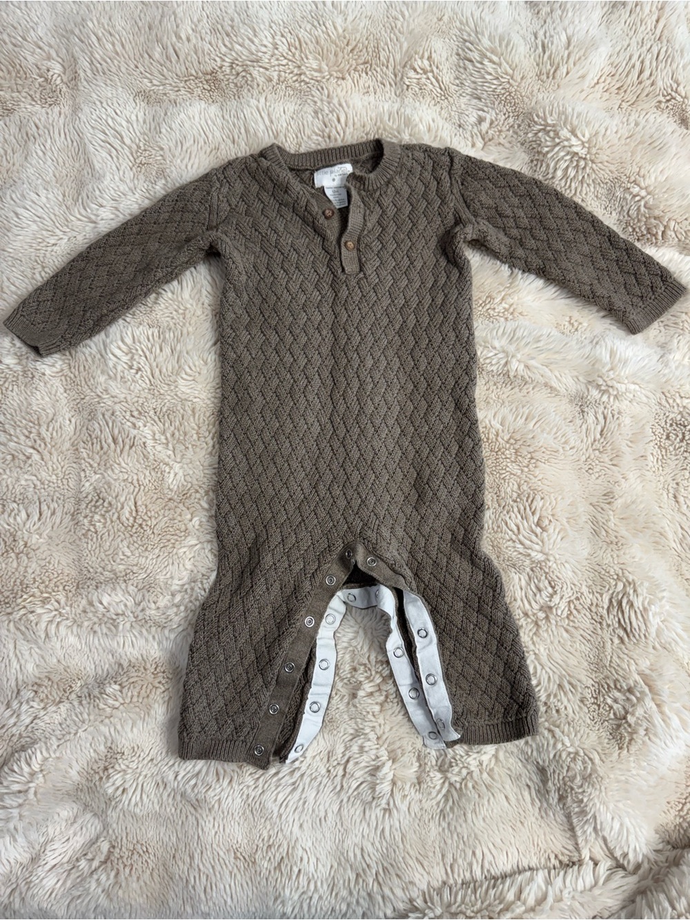 Little Planet by Carter’s Baby/Toddler Knit One-Piece Romper 12m